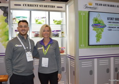 Alex Giumarra and Shauna Rockwell with Giumarra Vineyards. 